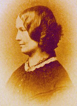 A nineteenth-century photographic portrait of Ellen Nussey that was long misidentified as Charlotte Brontë.